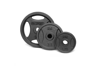 Гантель розбірний RN-Sport 28 кг металевий (RN_QTR28) - фото 90950