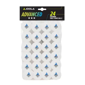 М'ячі для настільного тенісу Joola Advanced Training 40+ 24 шт - фото 91434