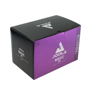 М'ячі для настільного тенісу Joola Magic ABS 40+ White 72 шт - фото 91438