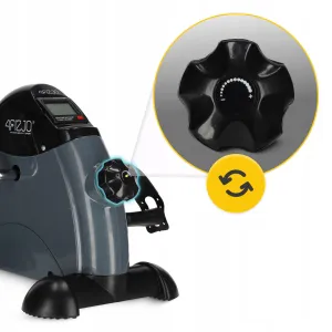 Міні велотренажер 4FIZJO Active 2 в 1 для рук та ніг MBIKE02 Grey/Black - фото 91502