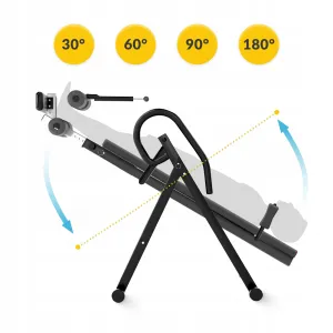 Стіл інверсійний 4FIZJO регульований 4FJ0655 Black/Grey - фото 91615