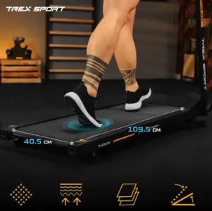 Бігова доріжка Trex Sport TX-500TM PULSO - фото 92020