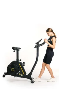 Велотренажер Besport BS-6047 MAYBIKE електромагнітний чорно-жовтий - фото 92427