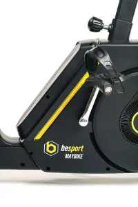 Велотренажер Besport BS-6047 MAYBIKE електромагнітний чорно-жовтий - фото 92431