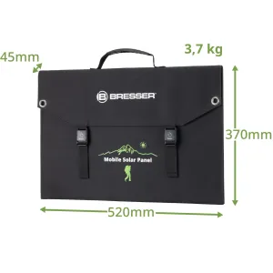 Портативний зарядний пристрій сонячна панель Bresser Mobile Solar Charger 90 Watt USB DC (3810060) - фото 92524