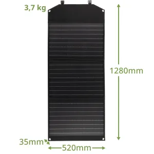 Портативний зарядний пристрій сонячна панель Bresser Mobile Solar Charger 90 Watt USB DC (3810060) - фото 92525