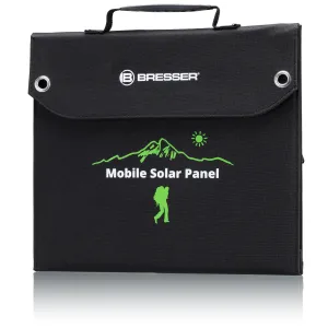 Портативний зарядний пристрій сонячна панель Bresser Mobile Solar Charger 40 Watt USB DC (3810040) - фото 92529