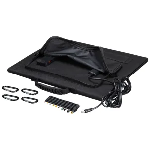 Портативний зарядний пристрій сонячна панель Bresser Mobile Solar Charger 60 Watt USB DC (3810050) - фото 92540