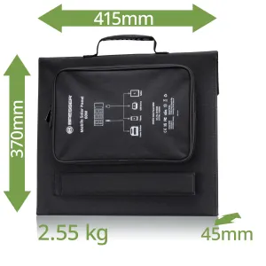 Портативний зарядний пристрій сонячна панель Bresser Mobile Solar Charger 60 Watt USB DC (3810050) - фото 92544