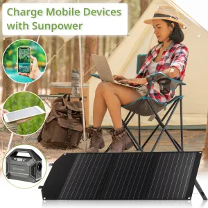 Портативний зарядний пристрій сонячна панель Bresser Mobile Solar Charger 60 Watt USB DC (3810050) - фото 92545