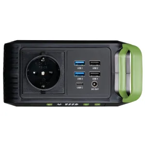 Портативна зарядна станція Bresser Mobile Power Station 88.8 Watt (9638100) - фото 92559