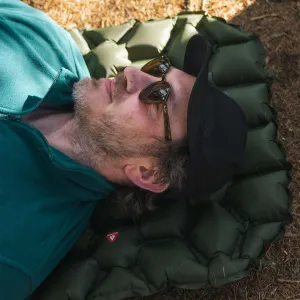 Килимок надувний Highlander Nap-Pak Inflatable Sleeping Mat PrimaLoft 5 cm Olive (AIR072-OG) - фото 93095