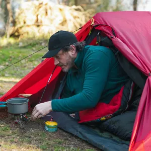 Килимок надувний Highlander Nap-Pak Inflatable Sleeping Mat PrimaLoft 5 cm Olive (AIR072-OG) - фото 93096