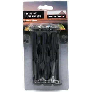 Кілочки High Peak ABS Mushroom Peg 13 см 6 шт. Black (42216) - фото 