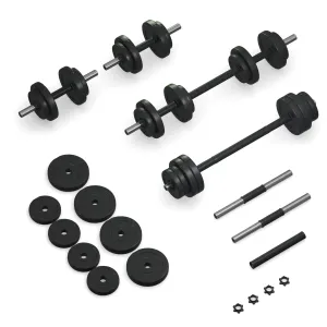 Гантелі з функцією штанги 2в1 Fit-On 18кг (2020-0014) - фото 