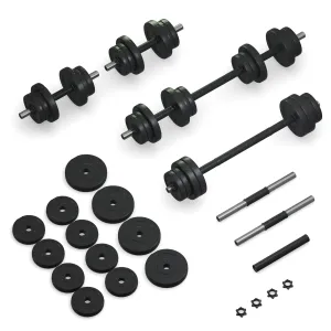Гантелі з функцією штанги 2в1 Fit-On 23кг (2020-0001) - фото 