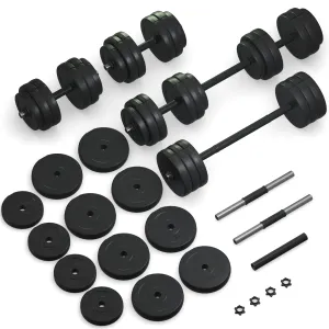 Гантелі з функцією штанги 2в1 Fit-On 53кг (2020-0011) - фото 