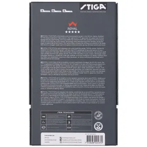 Ракетка для настільного тенісу Stiga Royal Carbon 5 Star FL (1215-2818-01) - фото 94527