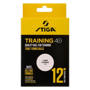 М'ячі для настільного тенісу Stiga Training ABS 12 шт (1110-2610-12) - фото 94571