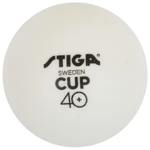 М'ячі для настільного тенісу Stiga Cup  ABS 12 шт - фото 