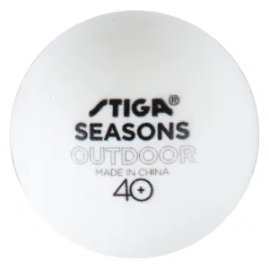 М'ячі для настільного тенісу Stiga Seasons, White 12 шт (1110-2810-12) - фото 