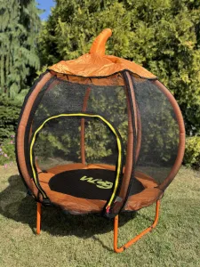 Дитячий батут із захисною сіткою WCG Pumpkin (W-1008T) - фото 97345