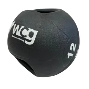 Медбол (медичний м'яч) WCG 12 кг (27 см) (W-4001-12kg) - фото 97706