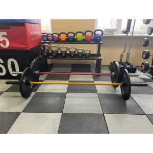 Гриф для кросфіту Generation Fitness FF52W1 Orange 201 см жіночий 1000LB - фото 97995