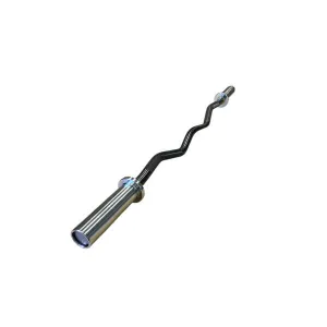 Гриф олімпійський W-подібний Generation Fitness OB-05 із замками 120 см - фото 98008
