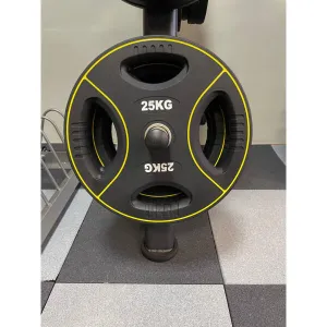 Олімпійський диск уретановий Generation Fitness FF51C4D-25 кг - фото 98059