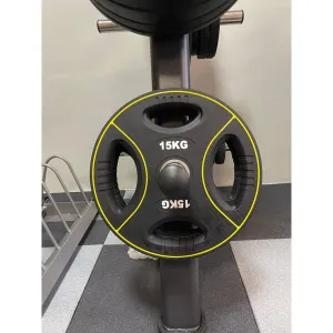 Олімпійський диск уретановий Generation Fitness FF51C4D-15 кг - фото 98066