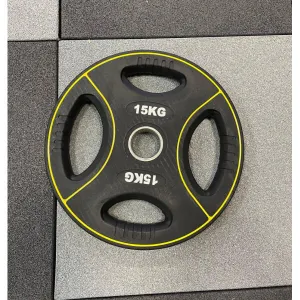 Олімпійський диск уретановий Generation Fitness FF51C4D-15 кг - фото 98067