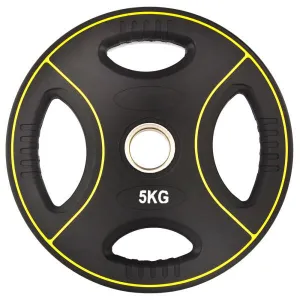 Олімпійський диск уретановий Generation Fitness FF51C4D-5 кг - фото 