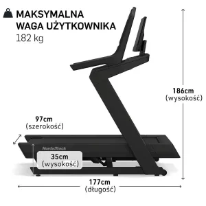Бігова доріжка NordicTrack X24 - фото 98208
