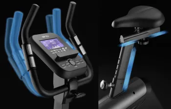 Велотренажер електромагнітний Gymtek XB4500 Blue - фото 98432
