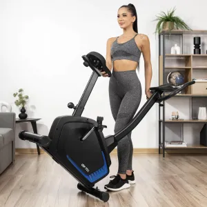 Велотренажер електромагнітний Gymtek XB1800 Blue - фото 98482