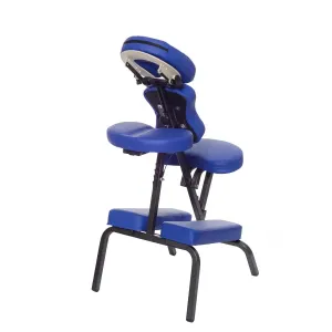 Масажний стілець з сумкою Relax HY-1002 блакитний - фото 98506