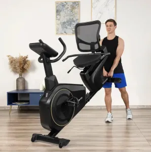 Горизонтальний велотренажер Gymtek XBR6000 Gold - фото 1