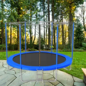 Батут Jumi Motion Sport Line 10ft (305cm) з внутрішньою сіткою / синій - фото 99643