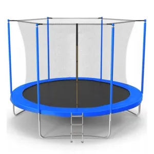 Батут Jumi Motion Sport Line 10ft (305cm) з внутрішньою сіткою / синій - фото 
