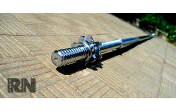 Лавка 090 + стійки зі страхувальними упорами UM 0150 + 125 кг дисків + 4 грифа RN-Sport - фото 100009