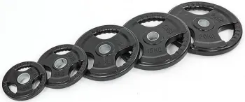 Професійна лава зі стійками RN-Sport black rock + Олімпійська штанга 120 кг - фото 100116