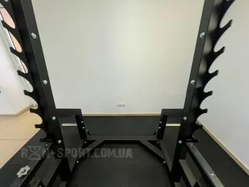 Лавка для жиму і стійки під штангу RN-Sport black rock BR2021 - фото 100536