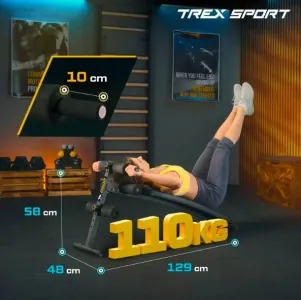 Лавка тренувальна Trex Sport TX-050B для преса - фото 100714