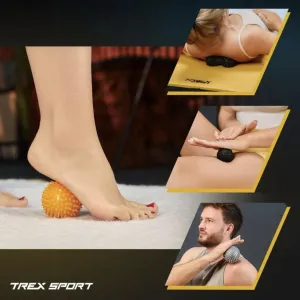 Набір масажних м'ячів Trex Sport TX-005MSC 5в1 для йоги та фітнесу EPP - фото 100828