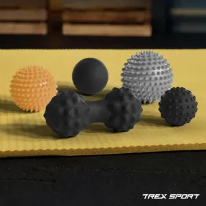 Набір масажних м'ячів Trex Sport TX-005MSC 5в1 для йоги та фітнесу EPP - фото 100830