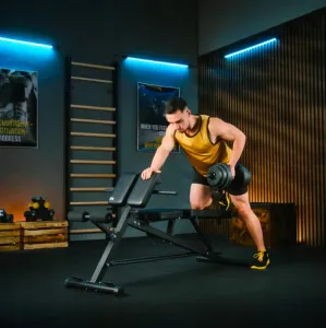 Лавка тренувальна Trex Sport TX-200B із партою Скотта - фото 101037