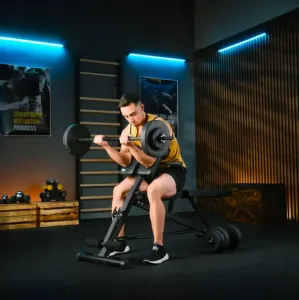 Лавка тренувальна Trex Sport TX-200B із партою Скотта - фото 101038