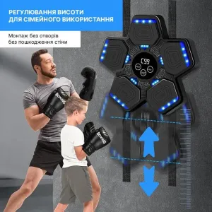 Електрична мішень для боксу з рукавичками EnergyFIT EF21 - фото 101768