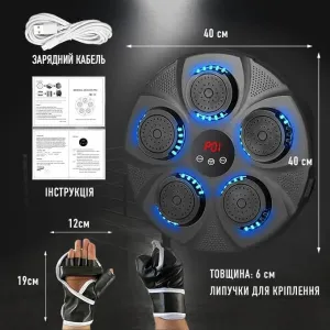 Електрична мішень для боксу з рукавичками EnergyFIT EF22 - фото 101776
